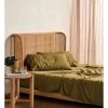 Best Pirce 🛒 Linen House Nara 400TC Bamboo Cotton Sheet Set Bronze ✔️