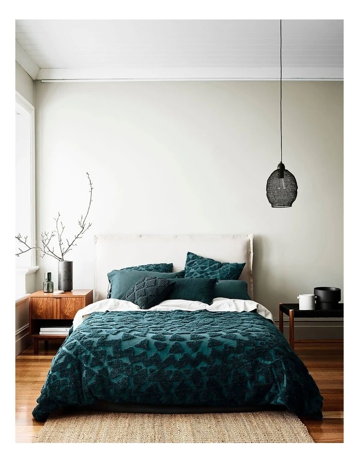 New โญ Aura Home Maya Bedlinen Collection in Indian Teal ๐ 7 New โญ Aura Home Maya Bedlinen Collection in Indian Teal ๐ - Image 7
