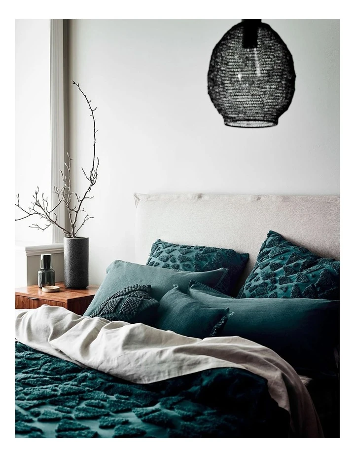 New โญ Aura Home Maya Bedlinen Collection in Indian Teal ๐ 2 New โญ Aura Home Maya Bedlinen Collection in Indian Teal ๐ - Image 2