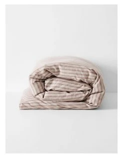Cheap 🧨 Aura Home Heirloom Stripe Bedlinen Collection in Rosewater 👍 -Cozy Bed Store 778225420 787946140 3 720x928