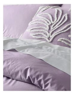 Best Pirce ✨ Vue 250TC Organic Stonewashed Cotton Quilt Cover Set Dusk ⭐ -Cozy Bed Store 778657690 836246800 3 720x928