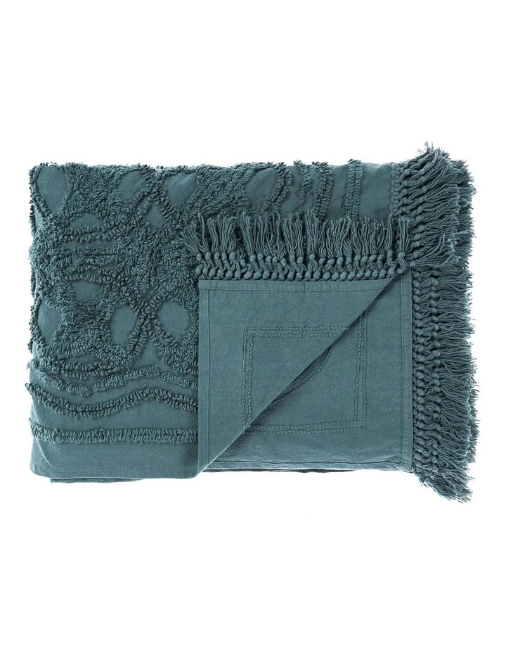 Outlet ๐ Linen House Somers Throw in Petrol Grey ๐ 1 Outlet ๐ Linen House Somers Throw in Petrol Grey ๐