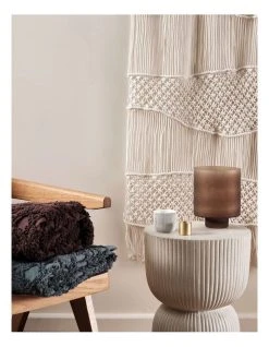 Outlet ๐ Linen House Somers Throw in Petrol Grey ๐ 6 Outlet ๐ Linen House Somers Throw in Petrol Grey ๐ -Cozy Bed Store 778830670 841919410 3 720x928