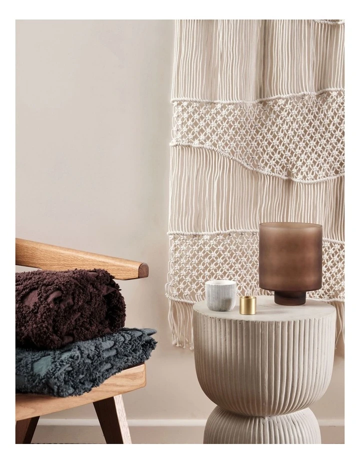 Outlet ๐ Linen House Somers Throw in Petrol Grey ๐ 3 Outlet ๐ Linen House Somers Throw in Petrol Grey ๐ - Image 3