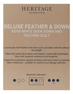 Cheapest 🛒 Heritage 50/50 Duck Down & Feather Quilt White 🌟 9 Cheapest 🛒 Heritage 50/50 Duck Down & Feather Quilt White 🌟 -Cozy Bed Store 780640660 5 720x928
