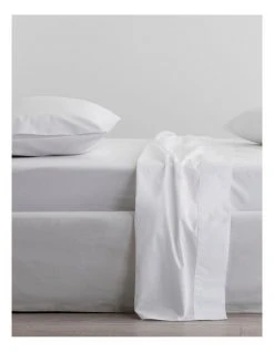 Best reviews of โญ Sheridan Organic Cotton Percale 300TC Standard Pillowcase in Snow - 2 Pack โญ