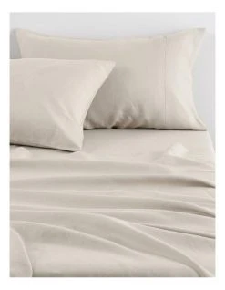 Cheapest ⌛ Sheridan Abbotson Fitted Sheet in Flax 🥰