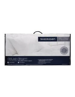 Deals ✔️ Sheridan Deluxe Dream Polyester Pillow White 😉