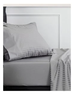 Coupon 😍 Sheridan Millennia 1200TC Fitted Sheet in Storm ✨