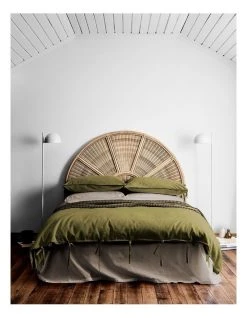 Hot Sale 🛒 Aura Home Maison Vintage Bedlinen Collection in Olive 💯