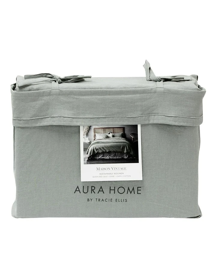 Budget ๐ Aura Home Maison Vintage Bedlinen Collection in Limestone ๐ 4 Budget ๐ Aura Home Maison Vintage Bedlinen Collection in Limestone ๐ - Image 4
