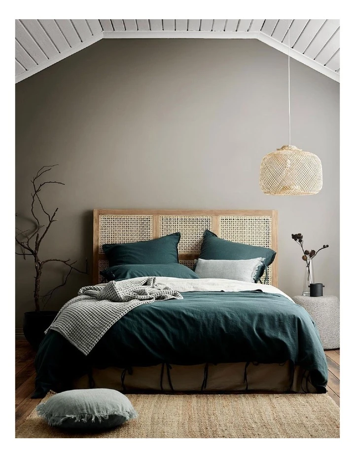 Buy ๐ Aura Home Maison Vintage Bedlinen Collection in Indian Teal โค๏ธ 1 Buy ๐ Aura Home Maison Vintage Bedlinen Collection in Indian Teal โค๏ธ
