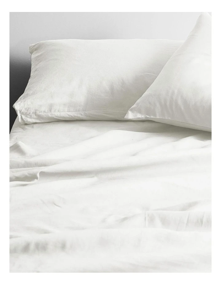Best Sale ๐ Aura Home Maison Vintage Sheet Set in White ๐ 2 Best Sale ๐ Aura Home Maison Vintage Sheet Set in White ๐ - Image 2