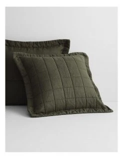 Deals ❤️ Sheridan Abbotson Bedcover in Olive ⭐ 7 Deals ❤️ Sheridan Abbotson Bedcover in Olive ⭐ -Cozy Bed Store 790575670 4 720x928