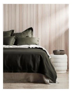 Flash Sale 😍 Sheridan Abbotson Quilt Cover in Olive ⌛