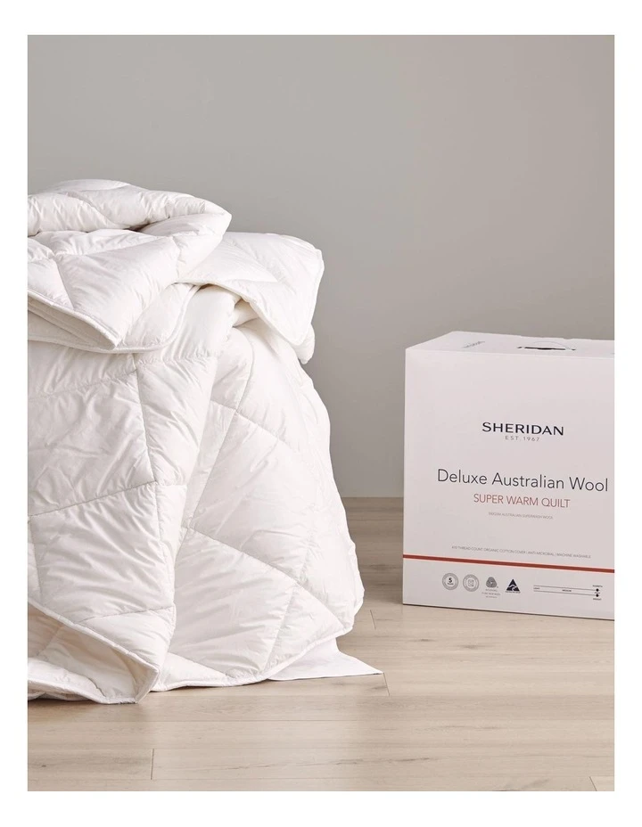 Discount ⌛ Sheridan Deluxe Australian Wool Super Warm Quilt 🔥 3 Discount ⌛ Sheridan Deluxe Australian Wool Super Warm Quilt 🔥 - Image 3