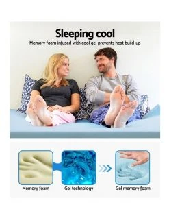 Brand new ✨ Giselle Bedding Giselle Memory Foam Mattress Topper Queen Bed Cool Gel Bamboo Cover 10CM ✨ 10 Brand new ✨ Giselle Bedding Giselle Memory Foam Mattress Topper Queen Bed Cool Gel Bamboo Cover 10CM ✨ -Cozy Bed Store 795718990 5 720x928