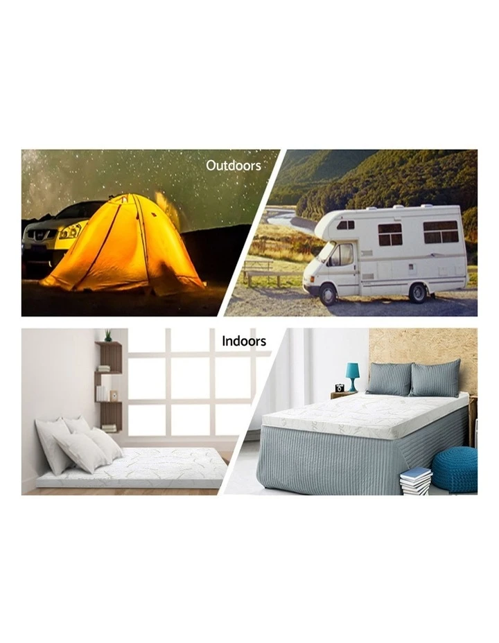 Brand new ✨ Giselle Bedding Giselle Memory Foam Mattress Topper Queen Bed Cool Gel Bamboo Cover 10CM ✨ 6 Brand new ✨ Giselle Bedding Giselle Memory Foam Mattress Topper Queen Bed Cool Gel Bamboo Cover 10CM ✨ - Image 6