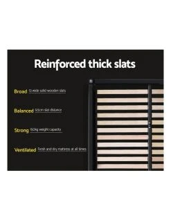 Deals ⭐ Artiss King Single Size Bed Frame Base Mattress Platform Fabric Wooden Grey NEO 🤩 -Cozy Bed Store 795723310 5 720x928