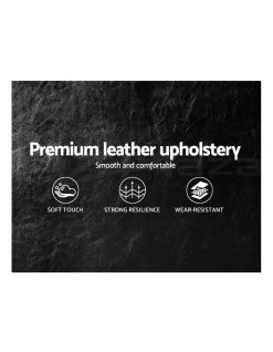 Best Pirce ❤️ Artiss Double Size PU Leather Bed Frame Headboard - Black 🌟 -Cozy Bed Store 795723400 6 720x928