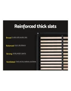 Deals ✨ Artiss Queen Size Wooden Upholstered Bed Frame Headborad - Grey ✨ -Cozy Bed Store 795723940 4 720x928