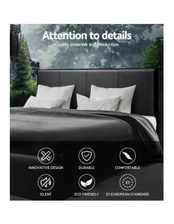 Best reviews of 🧨 Artiss Queen Size Bed Frame Gas Lift PU Leather Wooden Storage Steel Black ✨ -Cozy Bed Store 795724840 3 720x928
