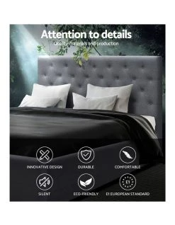 Brand new 🛒 Artiss Queen Size Gas Lift Bed Frame Base With Storage Mattress Grey Fabric VILA 🎉 -Cozy Bed Store 795730150 3 720x928