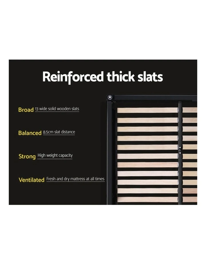 Cheap โจ Artiss King Bed Frame with 4 Storage Drawers AVIO Fabric Headboard Wooden ๐ 5 Cheap โจ Artiss King Bed Frame with 4 Storage Drawers AVIO Fabric Headboard Wooden ๐ - Image 5