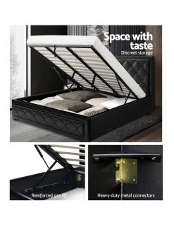Flash Sale โจ Artiss TIYO King Size Gas Lift Bed Frame Base With Storage Mattress Black Leather ๐ 9 Flash Sale โจ Artiss TIYO King Size Gas Lift Bed Frame Base With Storage Mattress Black Leather ๐ -Cozy Bed Store 795734110 4 720x928