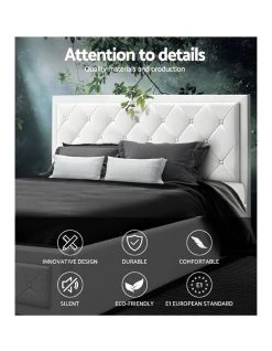 Brand new 👏 Artiss TIYO Queen Size Gas Lift Bed Frame Base With Storage Mattress White Leather 😀 -Cozy Bed Store 795734740 3 720x928