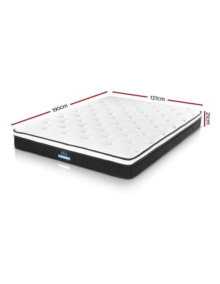 Deals ๐ฅ Giselle Bedding Double Size Mattress Euro Top Bed Bonnell Spring Foam 21Cm โ 2 Deals ๐ฅ Giselle Bedding Double Size Mattress Euro Top Bed Bonnell Spring Foam 21Cm โ - Image 2