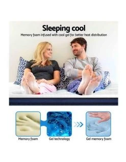 Budget ✨ Giselle Bedding Queen Mattress Bed Pocket Spring Cool Gel Memory Foam 7 Zone ❤️ -Cozy Bed Store 795828070 5 720x928