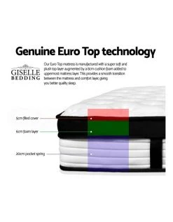 Flash Sale ❤️ Giselle Bedding Queen Size 31Cm Thick Foam Mattress 👏 -Cozy Bed Store 795828970 3 720x928