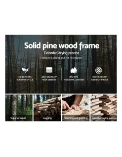 Outlet ⌛ Artiss Queen Wooden Bed Base Frame Size JADE Timber Foundation Mattress Platform ⌛ -Cozy Bed Store 795839320 4 720x928