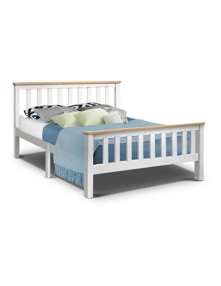 Best deal 😍 Artiss Double Full Size Wooden Bed Frame PONY Timber Mattress Base Bedroom Kids 😉 1 Best deal 😍 Artiss Double Full Size Wooden Bed Frame PONY Timber Mattress Base Bedroom Kids 😉
