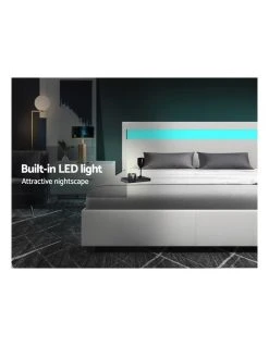 Cheap π₯ Artiss LED Bed Frame Queen Size Gas Lift Base With Storage White Leather π 9 Cheap π₯ Artiss LED Bed Frame Queen Size Gas Lift Base With Storage White Leather π -Cozy Bed Store 795845620 4 720x928
