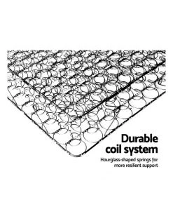 New ⌛ Giselle Bedding Double Size Mattress Bed Medium Firm Foam Bonnell Spring 16Cm ✨ -Cozy Bed Store 795847780 6 720x928