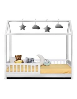 Wholesale ⌛ Artiss Wooden Bed Frame Single Size Timber Mattress Base Pine Platform White ROCK 🎉 8 Wholesale ⌛ Artiss Wooden Bed Frame Single Size Timber Mattress Base Pine Platform White ROCK 🎉 -Cozy Bed Store 795850840 3 720x928