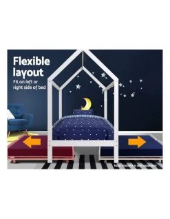 Deals ⭐ Artiss Wooden Bed Frame Single Size Mattress Base Pine Timber Platform White HOLY ⭐ -Cozy Bed Store 795851650 5 720x928