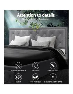 Best Sale 😀 Artiss Bed Frame Double Full Size Gas Lift Base With Storage Grey Fabric TIYO ⭐ -Cozy Bed Store 795855700 4 720x928