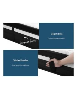 Best Pirce 🔔 Giselle Bedding Super Firm Mattress Queen Size Bed 7 Zone Pocket Spring Foam 28cm 😀 -Cozy Bed Store 795858400 5 720x928