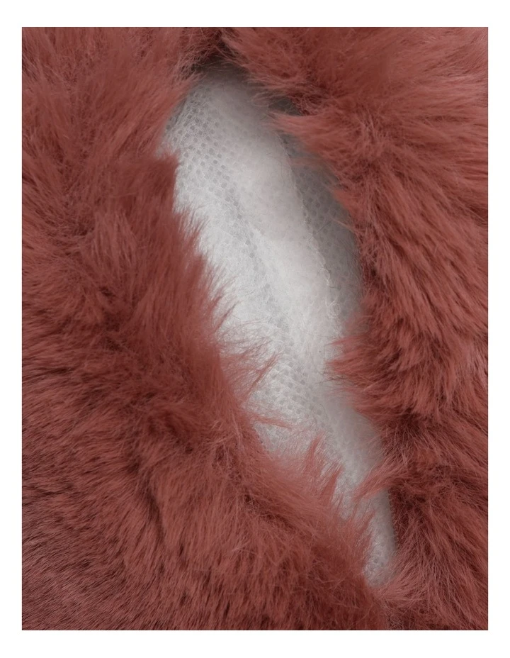 Cheapest ๐งจ Heritage Amelie Faux Fur Cushion Withered Rose ๐ 4 Cheapest ๐งจ Heritage Amelie Faux Fur Cushion Withered Rose ๐ - Image 4