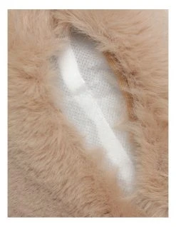 Outlet ⌛ Heritage Amelie Faux Fur Cushion Taupe 🥰 -Cozy Bed Store 798599890 5 720x928