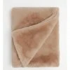 New 🎉 Heritage Amelie Faux Fur Throw Taupe ❤️