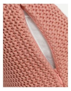 Flash Sale ⌛ Vue Melaky Knitted With Tassels Cushion Pink Clay ❤️ -Cozy Bed Store 798600790 4 720x928