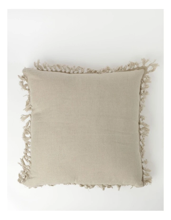 Discount ⌛ Australian House & Garden Moreton Tassle Linen Square Cushion Natural ❤️ 1 Discount ⌛ Australian House & Garden Moreton Tassle Linen Square Cushion Natural ❤️