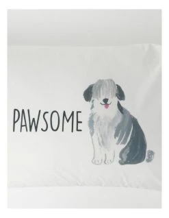 Buy 💯 Beau & Bonnie You're Pawsome Pillowcase Multicolour 🌟