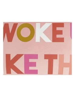 Flash Sale ⌛ Beau & Bonnie I Woke Up Like This Cushion 🔥