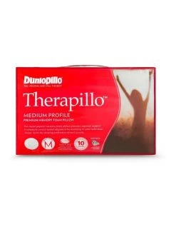 Outlet ✨ Dunlopillo Therapillo Premium Memory Foam Medium Profile Pillow ⭐