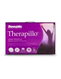 Outlet ⭐ Dunlopillo Therapillo Premium Memory Foam High Profile Pillow ⭐